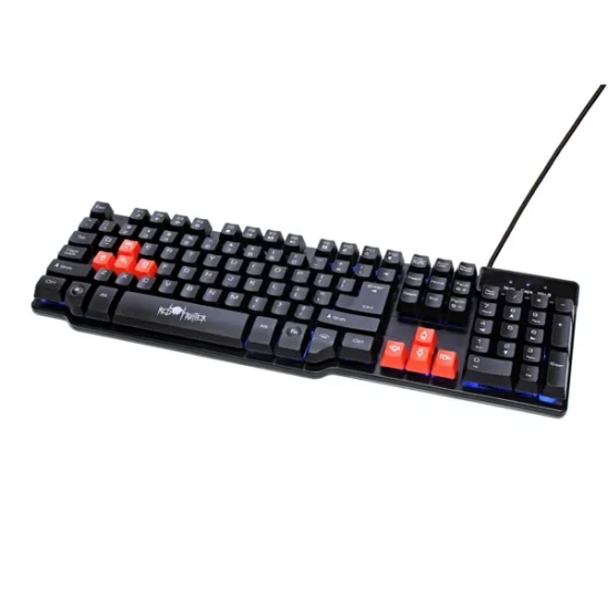 Klawiatura Red Fighter K1 przewodowa (USB) US, czarna