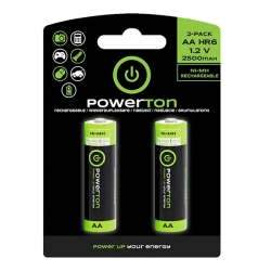 Akumulatorki Powerton Energy Recharge AA 2500 mAh 2 szt. WPABAAB2
