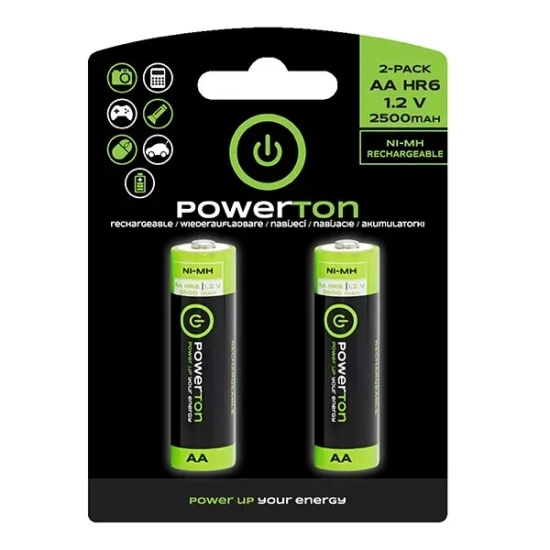 Akumulatorki Powerton Energy Recharge AA 2500 mAh 2 szt. WPABAAB2