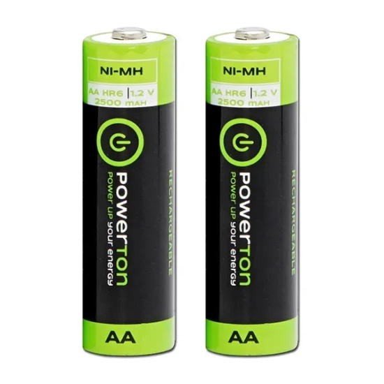 Akumulatorki Powerton Energy Recharge AA 2500 mAh 10 × 2 szt. WPABPR17