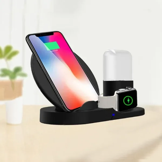 Ładowarka bezprzewodowa Neutralle N30 3w1 Qi 15W czarna