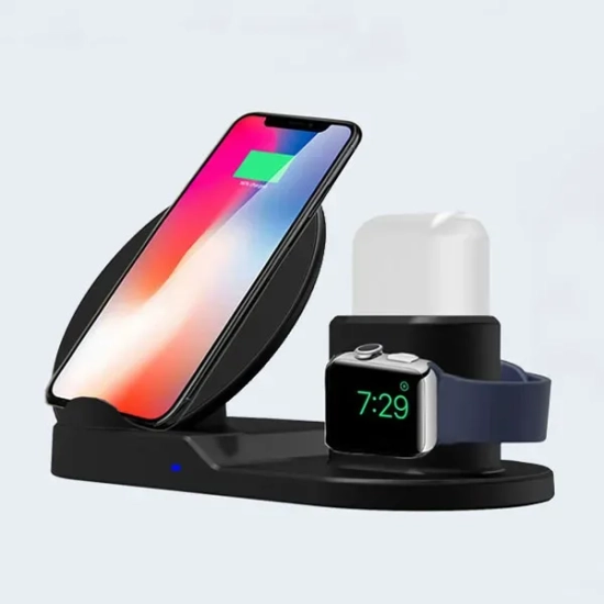 Ładowarka bezprzewodowa Neutralle N30 3w1 Qi 15W czarna