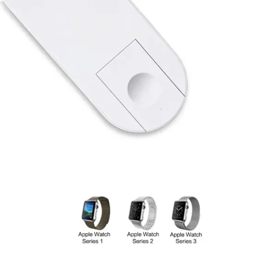 Ładowarka bezprzewodowa All New N12 2w1 Qi 10W biała