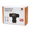 Kamera internetowa Powerton LIFE VIXA kamera HD, czarna PWCAM1