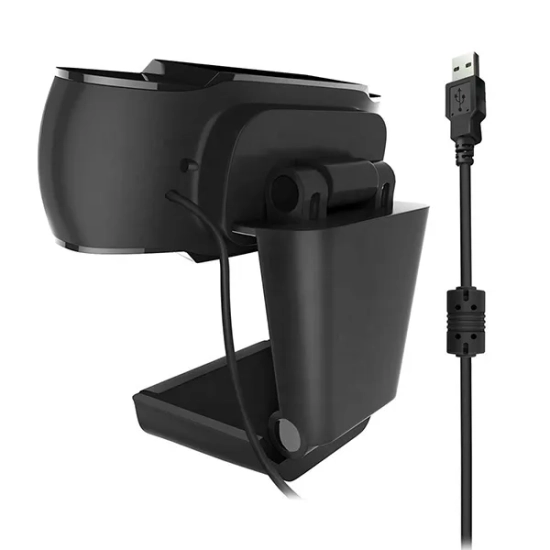 Kamera internetowa Powerton LIFE VIXA kamera HD, czarna PWCAM1