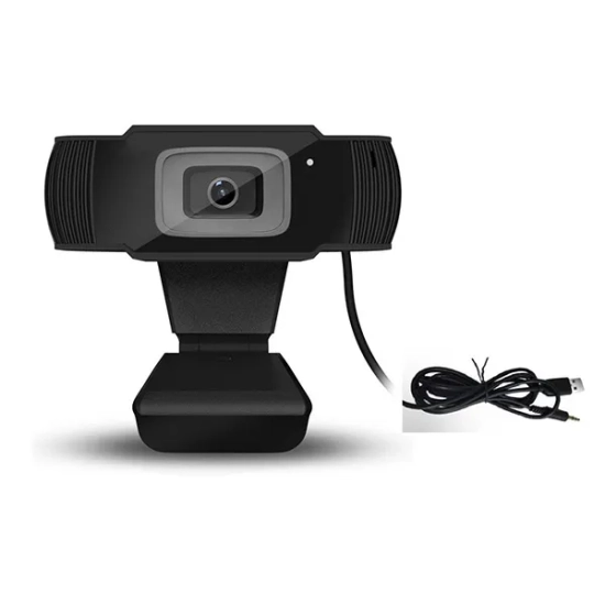 Kamera internetowa Powerton LIFE VIXA kamera HD, czarna PWCAM1