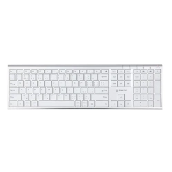 Klawiatura Powerton LIFE ULTRASLIM bezprzewodowa CZ/SK, srebrna