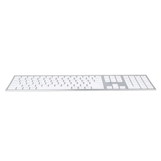 Klawiatura Powerton LIFE ULTRASLIM bezprzewodowa CZ/SK, srebrna