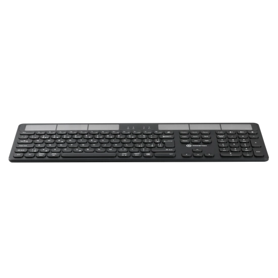 Klawiatura Powerton LIFE SOLARSLIM zasilana solarnie WPKBSS-B CZSK