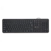 Klawiatura Powerton LIFE SLIM przewodowa (USB) CZ/SK, czarna WPK102B CZ/SK