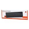 Klawiatura Powerton LIFE SLIM przewodowa (USB) CZ/SK, czarna WPK102B CZ/SK