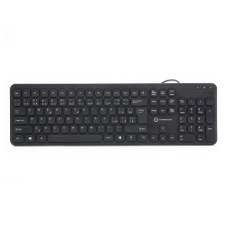 Klawiatura Powerton LIFE SLIM przewodowa (USB) CZ/SK, czarna WPK102B CZ/SK