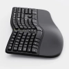 Klawiatura Powerton ERGO LANA ergonomiczna przewodowa (USB) CZ/SK, czarna
