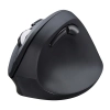 Mysz komputerowa Powerton ERGO SHARK bezprzewodowa, czarna, 1600 DPI WPM11E