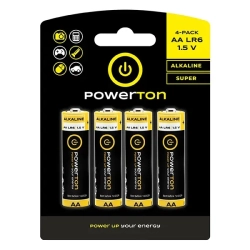 Baterie alkaliczne Powerton ENERGY ALKAMAX AA WPABAAB4 4 szt.