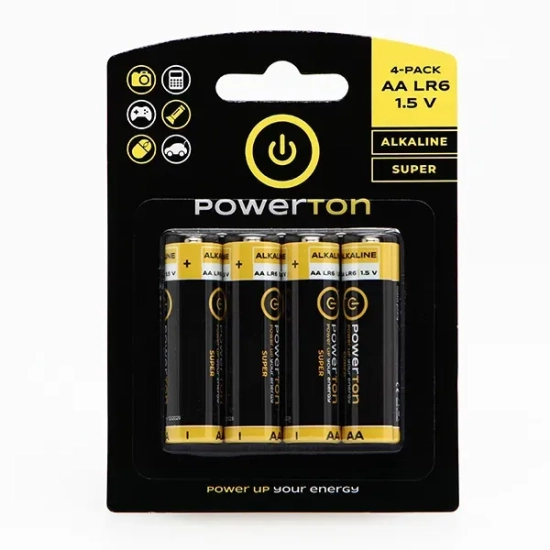 Baterie alkaliczne Powerton ENERGY ALKAMAX AA WPABAAB4 4 szt.