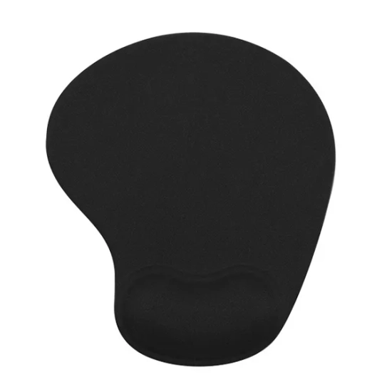 Podkładka pod mysz Powerton ERGO PALMA MINI żelowa, czarna WPEPE5-B
