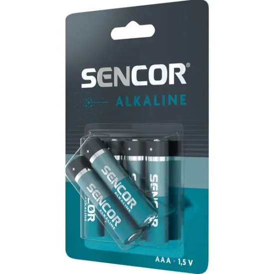 Baterie alkaliczne Sencor AAA SBA LR03 4+2BP AAA A 6 szt.