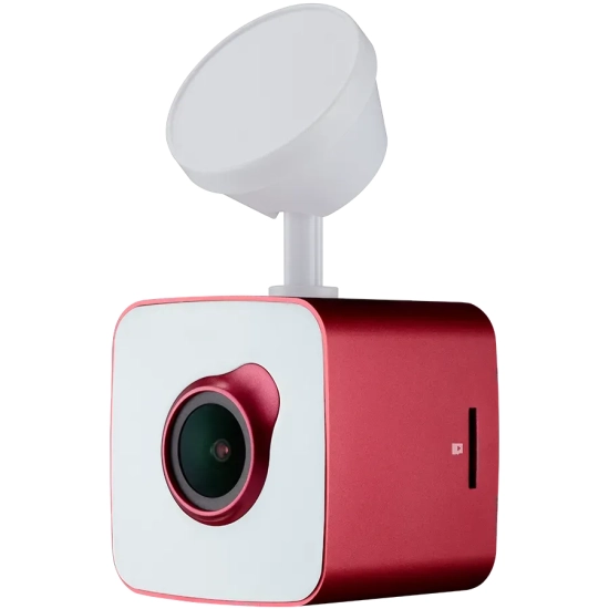 Prestigio Wideorejestrator RoadRunner CUBE, FHD, Wi-Fi, Czerwono Biały