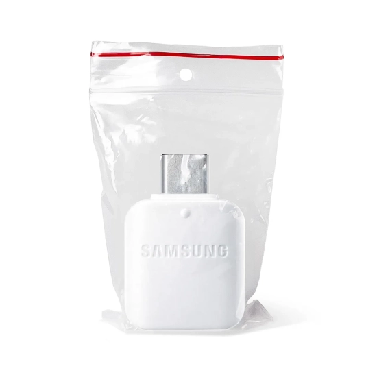 Adapter przejściówka USB-A - USB-C Samsung - biały