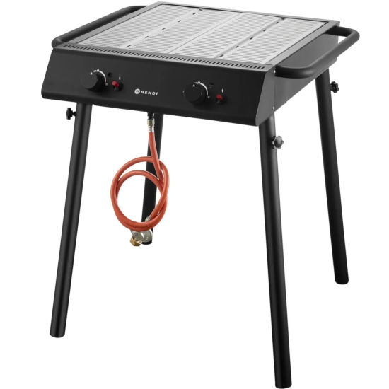 Hendi Grill gazowy cateringowy XANTOS 9.5 kW 77x71x87 cm
