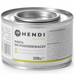 Hendi Pasta do podgrzewaczy do potraw etanol 200 g - 72 puszki