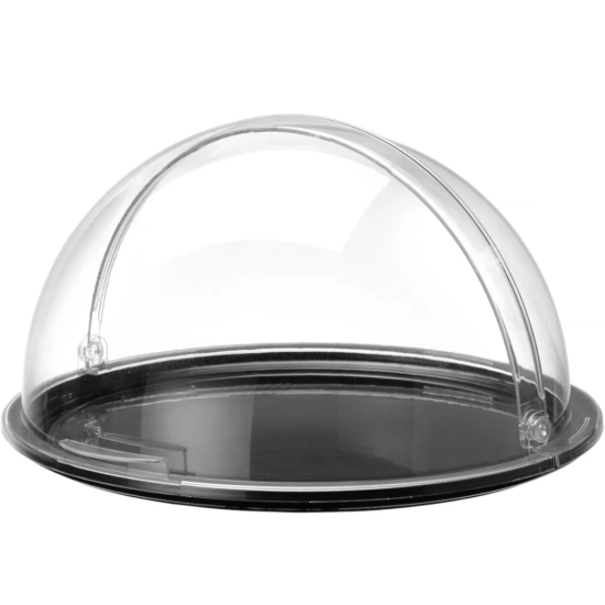 Taca ekspozycyjna bufetowa okrągła z pokrywą rolltop śr. 215 mm - Hendi