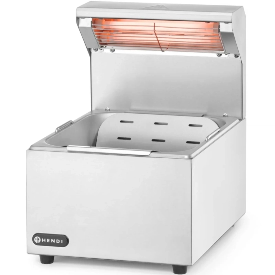 Hendi Podgrzewacz do frytek z lampą grzewczą GN 1/2 400 W