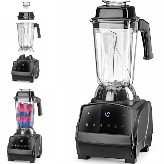 Hendi Blender barmański barowy elektroniczny 3 prędkości timer 2.5 l 1680 W