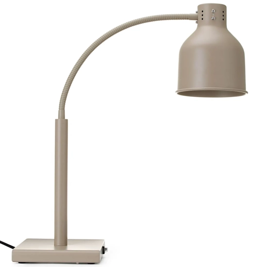 Hendi Lampa grzewcza stołowa do podgrzewania potraw giętka 250 W - beżowa