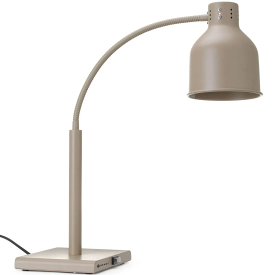 Hendi Lampa grzewcza stołowa do podgrzewania potraw giętka 250 W - beżowa