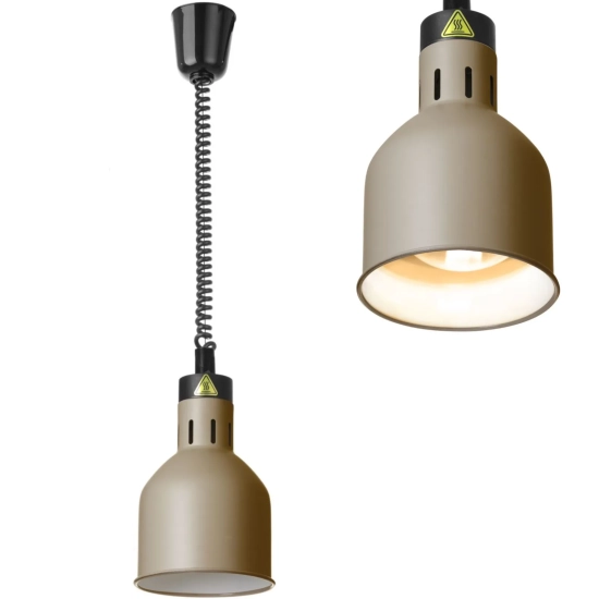 Hendi Lampa do podgrzewania potraw wisząca cylindryczna śr. 175 mm 250 W