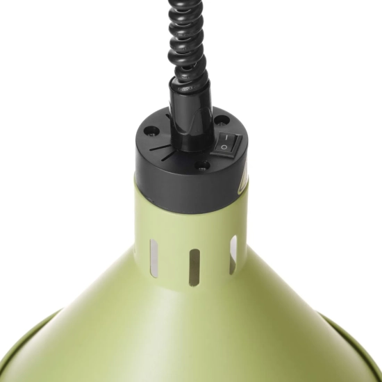 Hendi Lampa do podgrzewania potraw wisząca stożkowa śr. 275 mm 250 W