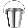 Hendi Mini wiaderko z uchwytem do serwowania przekąsek stalowe śr. 90x85 mm