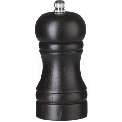 Młynek do mielenia soli ciemne drewno śr. 50 x 113 mm - Hendi 469774