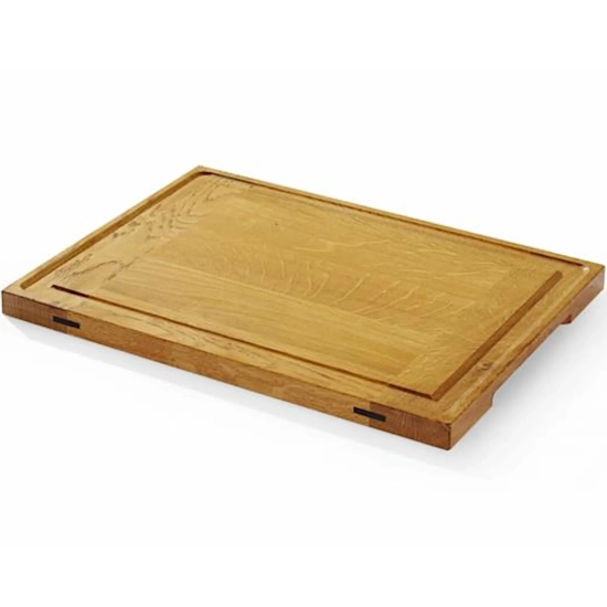 Hendi Deska do serwowania podawania potraw DĘBOWA 37x27cm grubość 2cm