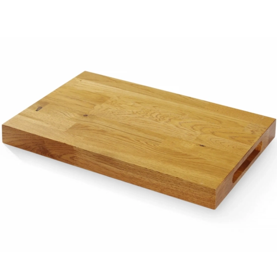 Hendi Deska do serwowania podawania potraw DĘBOWA 42x28cm grubość 4cm