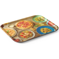 Taca antypoślizgowa do serwowania tasty pizza pasta 330 x 430 mm - Hendi