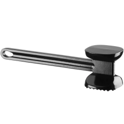 Hendi Tłuczek do mięsa dwustronny XL 300 x 80 x 80 mm - czarny