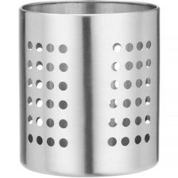 Hendi Pojemnik na sztućce perforowany STAL śr. 110 x 130 mm