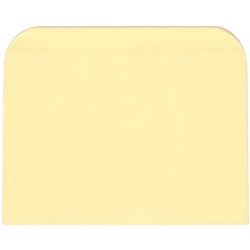 Hendi Skrobka do ciasta cukiernicza prostokątna 120 x 96 mm