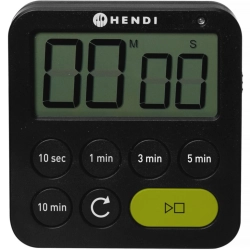 Hendi Timer minutnik czasomierz jednozakresowy 3 tryby alarmu do 100 min