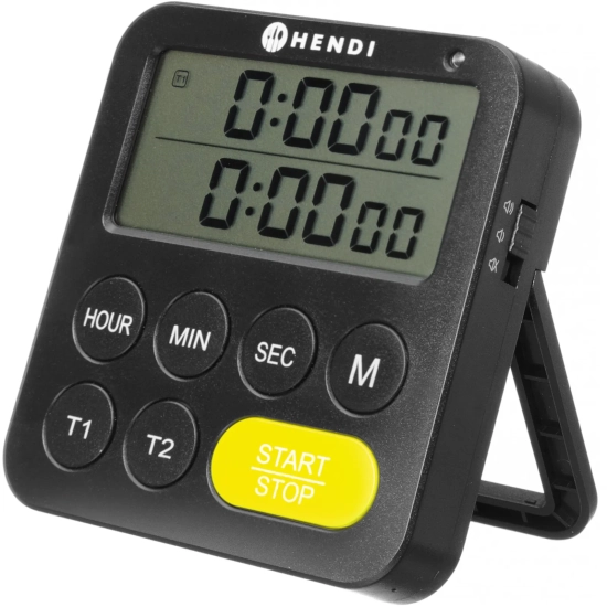 Hendi Timer minutnik czasomierz dwuzakresowy 3 tryby alarmu do 100 min