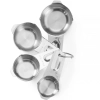 Bar Up Miarka barowa kuchenna 30 / 80 / 120 / 180 ml - zestaw 4 szt.