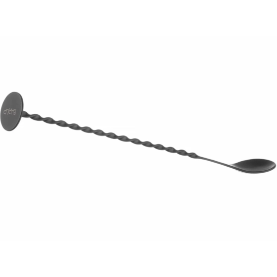 Bar Up Łyżka barmańska do drinków koktajli długa z muddlerem 280 x 35 mm