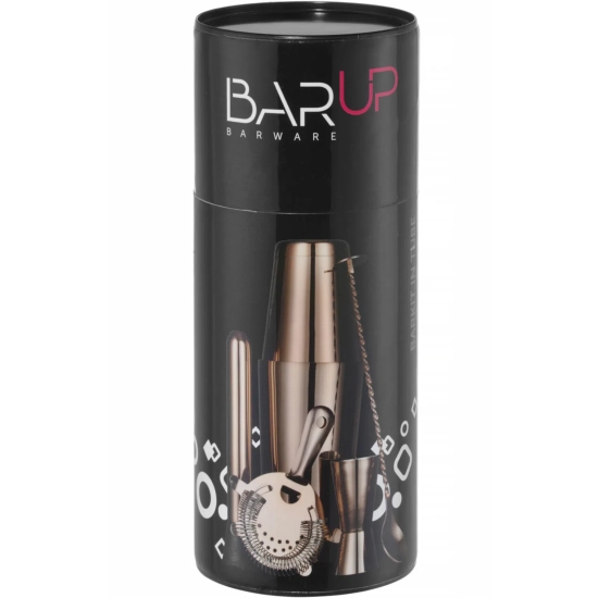 Bar Up Zestaw barmański w tubie shaker jigger sitko muddler łyżka