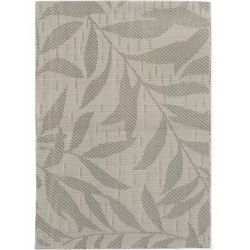 Hendi Podkładka mata podstawka na stół liście 45x30cm szara - ZESTAW 6szt.