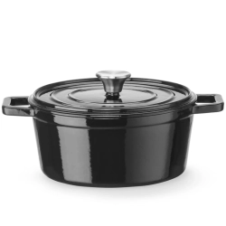 Hendi Garnek żeliwny emaliowany owalny 3.7 l 317x240x105 mm