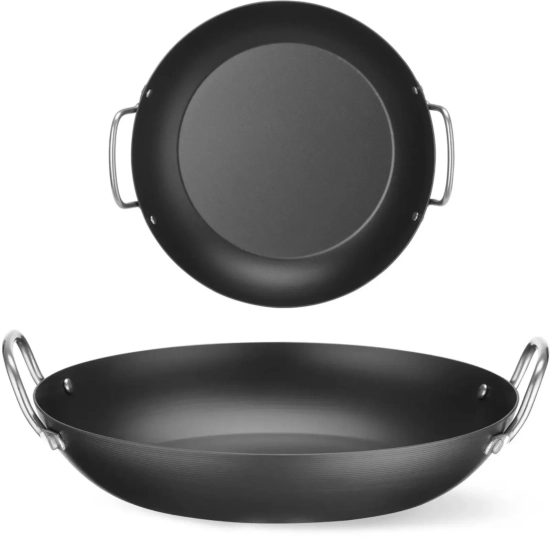 Hendi Patelnia do serwowania uniwersalna ze stali węglowej śr. 264 mm