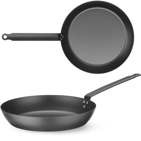 Hendi Patelnia do wszystkich typów kuchenek ze stali węglowej śr. 244 mm